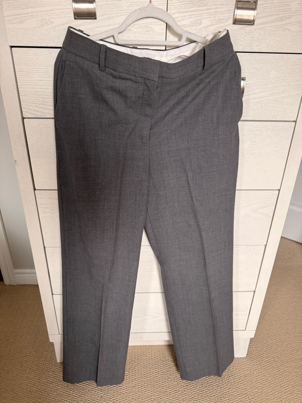 Aritzia Agency Heather Medium Grey Pant size 10